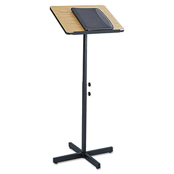 Safco® Adjustable Speaker Stand, 21 X 21 X 29.5 To 46, Mahogany-black freeshipping - TVN Wholesale